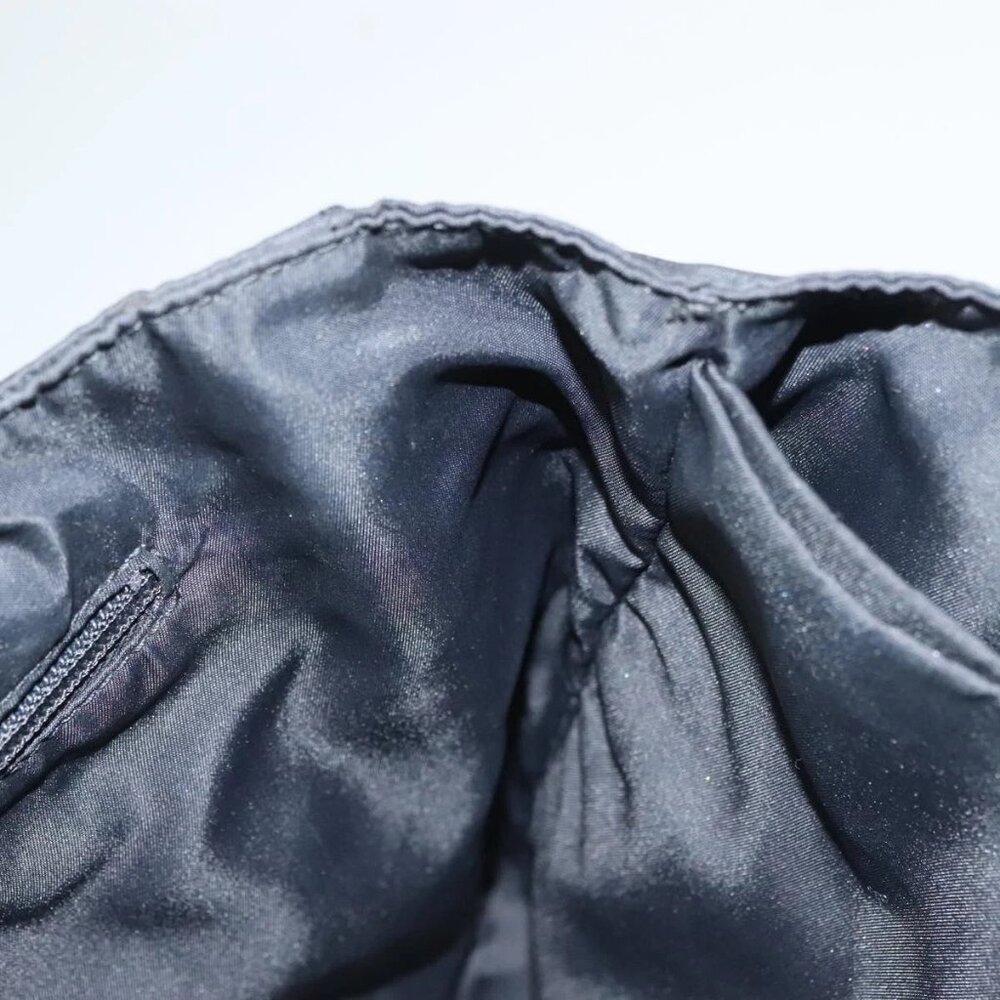 PRADA Hand Bag Nylon Black Clear Auth - Picture 14 of 16